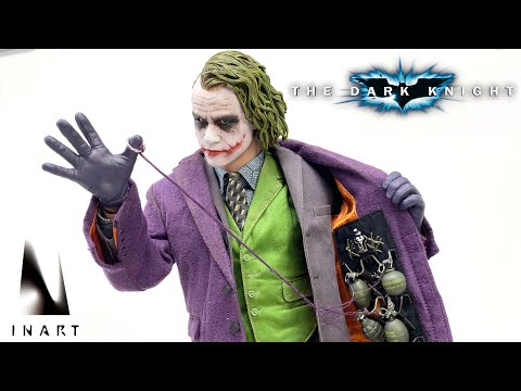INART The Dark Knight 1/6 Scale JOKER Collectible Figure Unboxing & Review