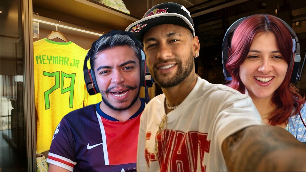 pobres reagindo ao Neymar dentro do acervo secreto de relíquias de futebol | REACT