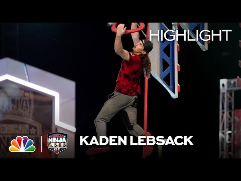 Kaden Lebsack Is Determined to Make History | American Ninja Warrior