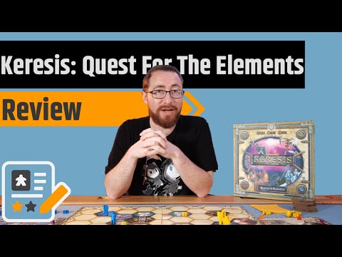 Keresis: Quest For the Elements Review - If Tsuro Were A Dungeon Crawler