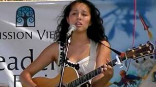 Kina Grannis Delicate Live Acoustic @ Mission Viejo Readers Fest 091209