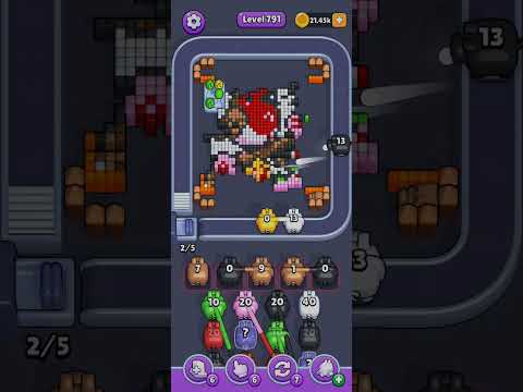 Pixel Flow Level 791 Walkthrough