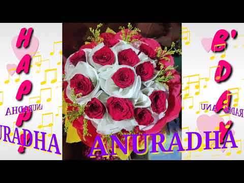 Happy Birthday Anuradha #happybirthdayanuradha #anueadhabirthdaywishes #birthdaywishes