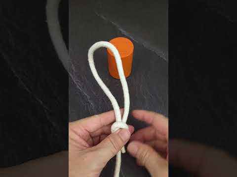 Learn how to tie an easy lasso knot