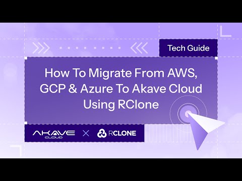 Akave Cloud 공식 영상 미리보기