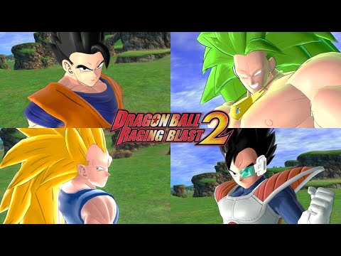 Dragon Ball Raging Blast 2 - All Victory Poses (4K 60FPS)
