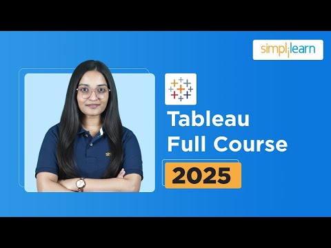 Tableau Full Course 2026 | Tableau Tutorial For Beginners | Tableau Data Visualization | Simplilearn