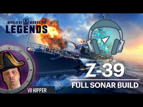 Z-39 - Full Sonar Build (World of Warships: Legends Xbox Series X 4K)