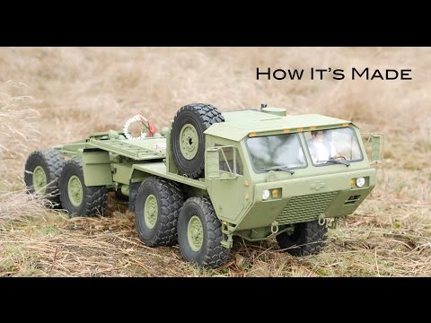 OSHKOSH HEMTT M983 RC 1:10 Scale Truck - How It's Made - TUTORIAL