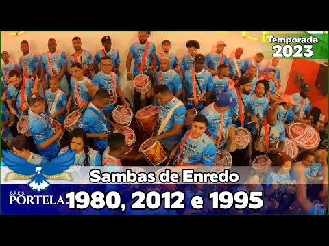 Portela 1980, 2012 e 1995 | Sambas ao vivo no Salgueiro Convida #SC23