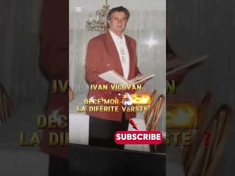 Ivan Vicovan - dece mor oamenii la diferite vărste ❓