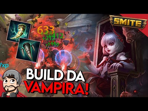 BUILD DA VAMPIRA! FULL LIFESTEAL! SCYLLA MID - Conquista - ⚡ Smite BR