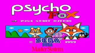 Sega Master System - Psycho Fox