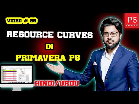 Primavera P6 Tutorial: How to Use Resource Curves Explained | Video 29.