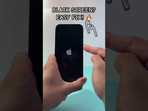 iPhone Black Screen? SIMPLE FIX!