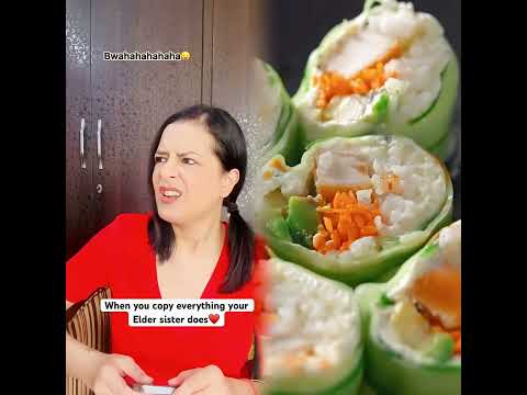 Your sister is a copycat😛 #comedy #sister #funny #relatable #shorts #trending #viral