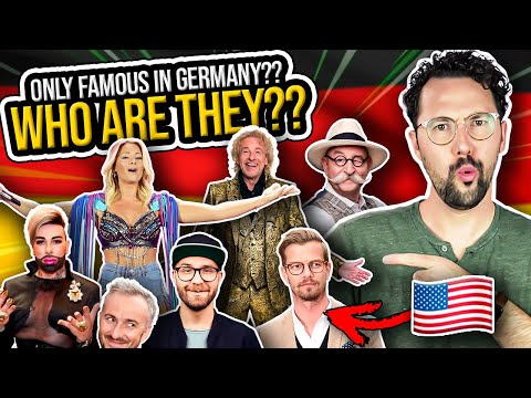 American Reacts To Germany’s 10 BIGGEST Celebrities - Who Are These People?? 🇩🇪