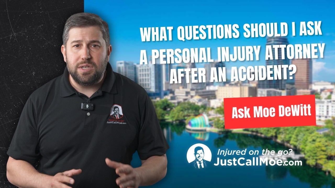 What questions should I ask a personal injury attorney?