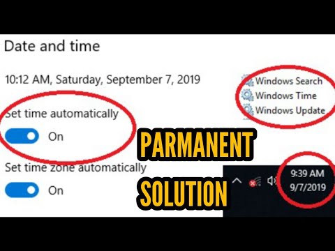 Windows 10 Date & Time Problem Solved || Keeps Changing Problem & Not Updating Automatically Fixed