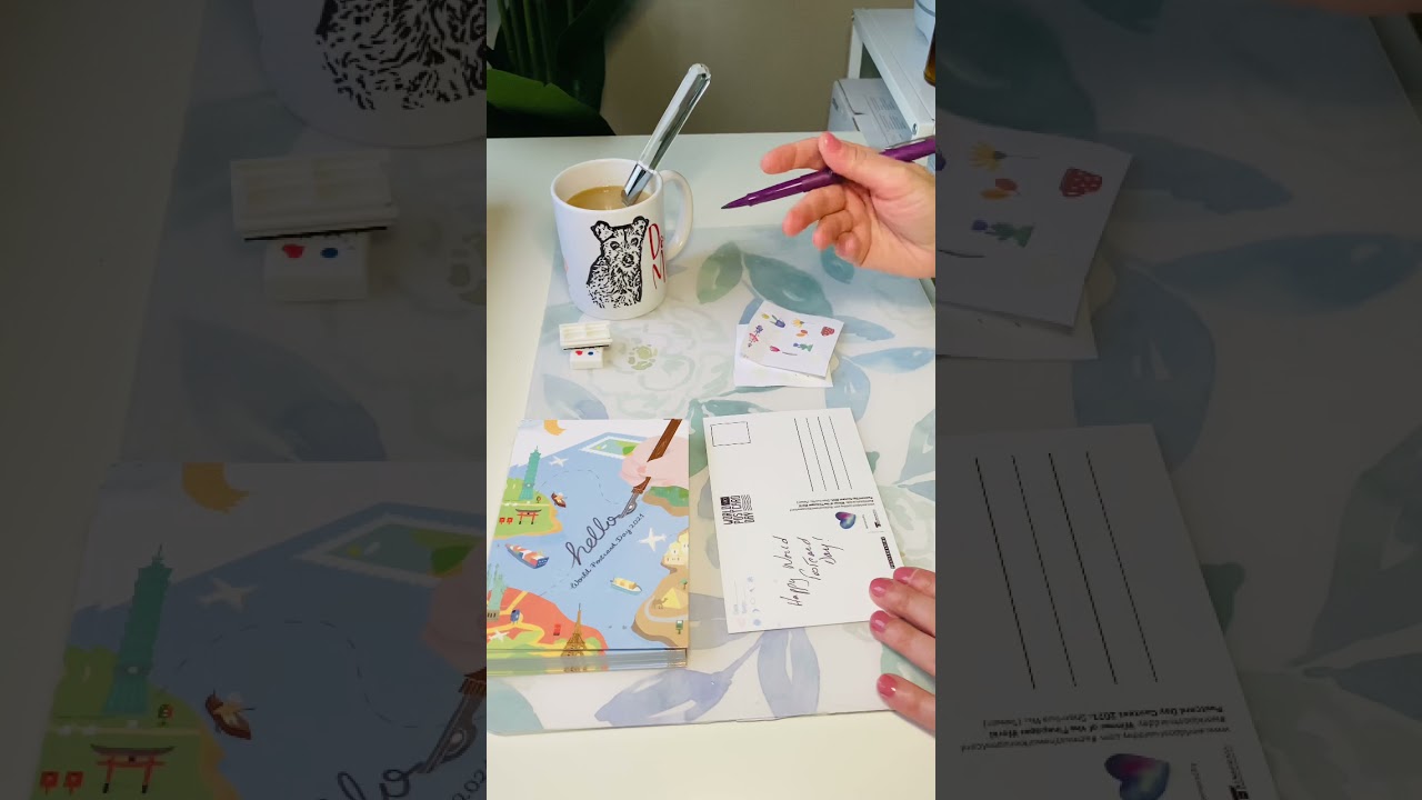 #Shorts World Postcard Day is Coming!