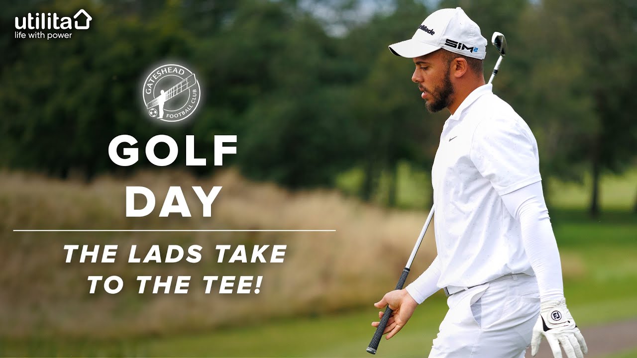 “Like a young John Daly!” 🏌️‍♂️ | Gateshead FC Golf Day 2022 | Longhirst Hall Golf Course