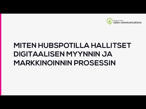 HubSpot demo