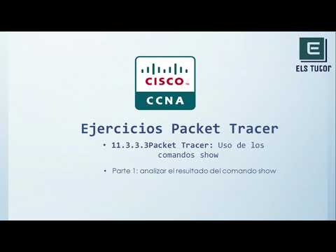 11.3.3.3 Packet Tracer: Uso de los comandos show