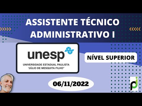 QUESTÃO 11 - ASSISTENTE TÉCNICO ADMINISTRATIVO I DA UNESP 2022