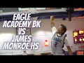 Eagle Academy BK Dominates James Monroe Winning 85-59! ERIC ACKER GOES OFF! Full Highlights 1/27/23