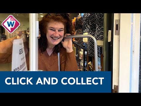 Drukte in Schoonhoven bij eerste dag click and collect
