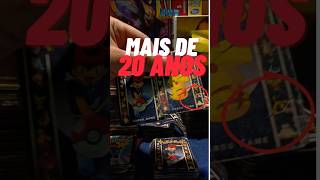 MINHA COLEÇÃO DE 20 ANOS POKÉMON #pokemon #pokemoncards #pokemontcg #cards #cardgame #shorts #antigo
