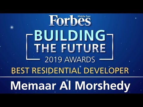 Forbes acceptance speech by Morshedy Group's CEO Hassan Morshedy.