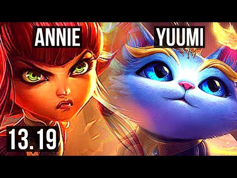 ANNIE & Varus vs YUUMI & Trist (SUP) | 2/1/9, Rank 7 Annie | TR Master | 13.19