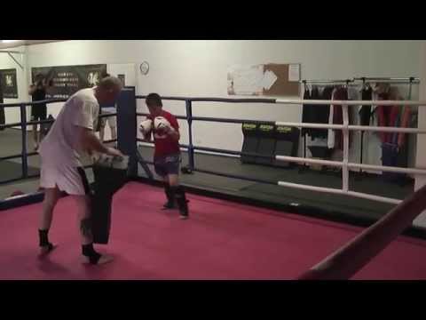 2014-04-25 Letzte WM-Vorbereitung von Niklas "Achilles" Baumann - Sugambrer Fightclub