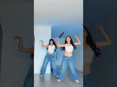 [KATSEYE X GAP] "Milkshake" dance cover with @dasurichoiofficial 💙 #katseye #shorts