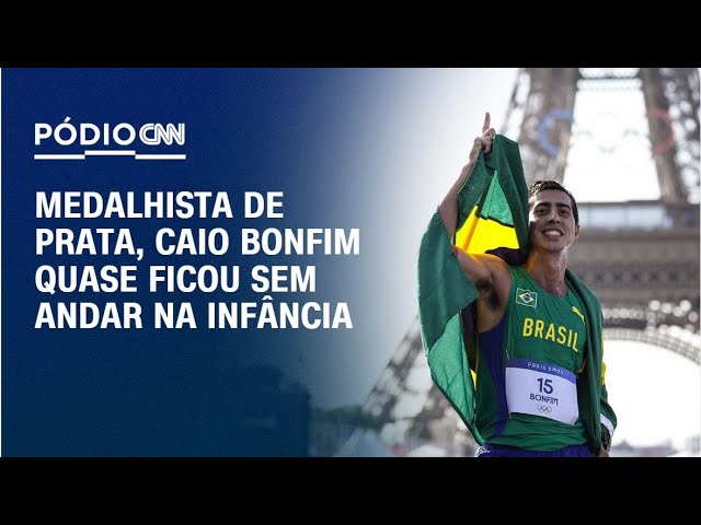 Medalhista de prata, Caio Bonfim quase ficou sem andar na infância | CNN NOVO DIA