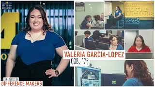 2025 UM-Dearborn Difference Maker: Valeria Garcia-Lopez