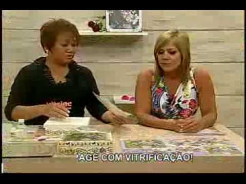 Vitrificação em caixa com Mamiko - Vitrine do Artesanato na TV