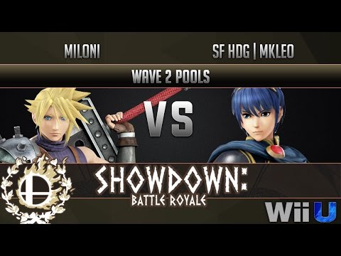 Showdown Battle Royale WAVE 2 POOLS WS - Miloni (Cloud) vs FS HDG | MKLeo (Marth)