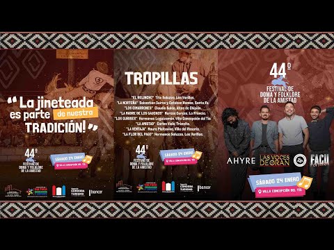 44° FESTIVAL DE DOMA Y FOLKLORE DE LA AMISTAD - VILLA DEL TIO - 2026