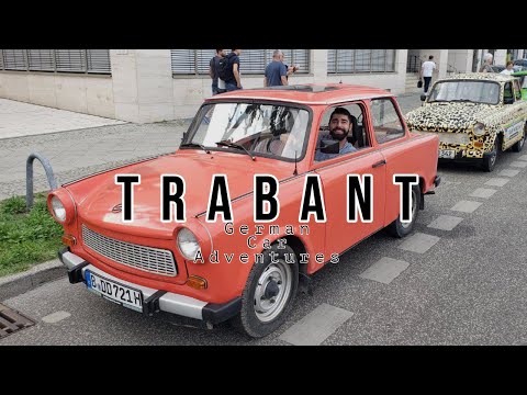 Driving a Trabant in Berlin! Part of a Euro-trip adventure.