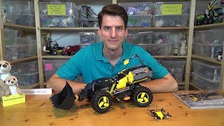 LEGO Technic VOLVO колёсный погрузчик ZEUX (42081) - відео 5