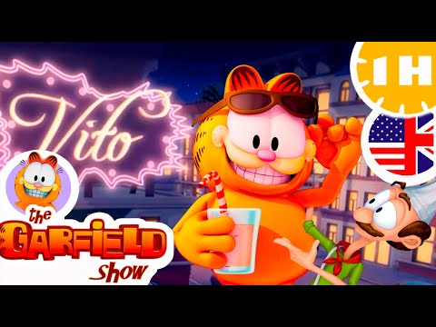 🍕Garfield at Vito's pizza 🍕Garfield season 2 episode compilation