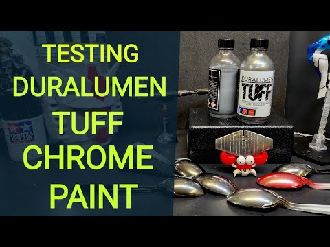 Testing Duralumen Tuff Chrome Paint