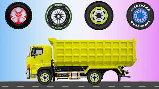 MENTEBAK GAMBAR TRUK PASIR GUESS THE IMAGE OFF THE DUMP TRUCK HEAD CORRECTLY CONSTRUCTION VEHICLE 17