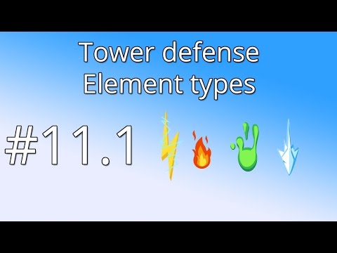 11.1 Unity Tower defense tutorial - Element Types