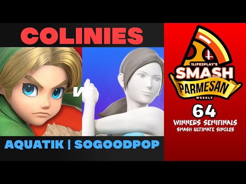 colinies vs Aquatik  Sogoodpop - Smash Ultimate Singles Winners Semifinals Smash Parmesan 64 - Young