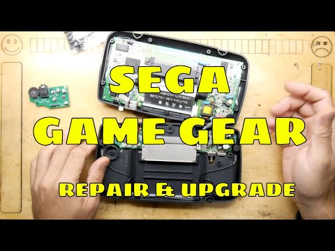 Sega Game Gear Funny Playing 4.2 Screen Swap and more!