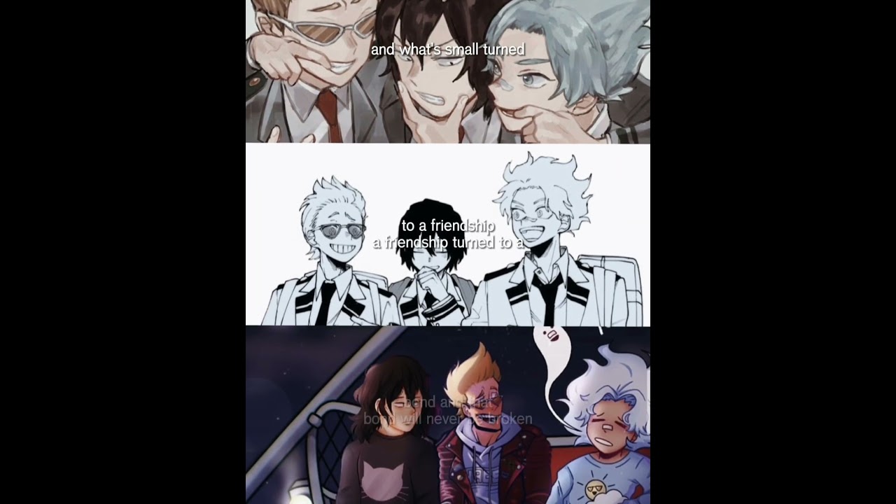 The rooftop trio #mha