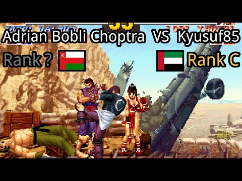 The King of Fighters '95: Adrian Bobli Choptra (OM, Rank ?)  vs Kyusuf85 (AE, Rank C)